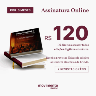 Assinatura Semestral da Revista Movimento