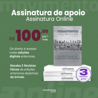 Ilustração assinatura de apoio